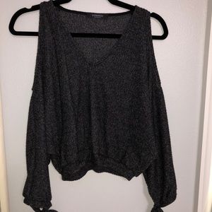 Open shoulder great sweater top. SOFT